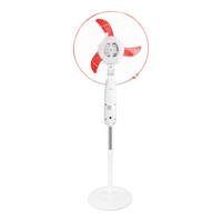 Ventilateur électrique domestique TNTSTAR TG-403, nouveau modèle, 16 pouces, rechargeable, sur pied, ventilateur sur pied Binatone avec fonction eau