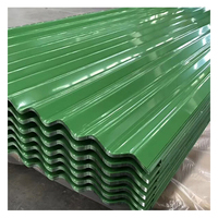 Tuiles de toiture en acier galvanisé ondulé 0,35*850*3,66M Prix Feuille de toiture métallique pour service de découpe de feuilles inclus