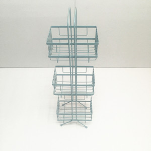 도매 OEM 욕실 <span class=keywords><strong>3</strong></span> 계층 사각형 모양 방청 와이어 코너 스파 선반 욕실 수건 선반 - Product Image 3