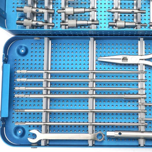 Premium Quality Manual Stainless Steel Dressing Forceps General Surgery <b>Needle</b> Holder Instruments High Quality Orthopedic Set - Product Image 5