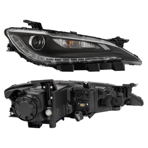 Cho Chrysler <span class=keywords><strong>200</strong></span> 2015-2017 Halogen đèn pha W/ <span class=keywords><strong>LED</strong></span> <span class=keywords><strong>DRL</strong></span> W/Đen TRIM 8 pins cặp - Product Image 5