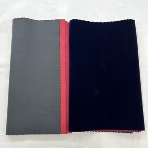 <span class=keywords><strong>Tissu</strong></span> velours plat Hong Kong 250GSM, <span class=keywords><strong>largeur</strong></span> 150cm, <span class=keywords><strong>tissu</strong></span> de rembourrage floqué - Product Image 4