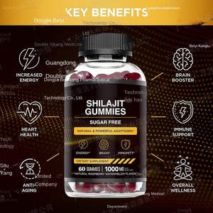 अनुकूलित दक्षिण अफ्रीका शिलजीत क्यू 10 गुम्मीज शराबी बैंगन कैंडी वयस्क लागू स्वास्थ्य देखभाल पूरक - Product Image 3