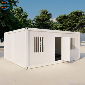 Casa Prefabricada Plegable WinFair de 2 Dormitorios, Tipo Villa, Contenedor de Lujo para <span class=keywords><strong>Centro</strong></span> de Ventas/Sala de Exposiciones/Oficina Minera - Product Image 2