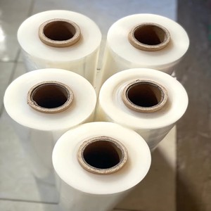 Industrial Packaging <b>Shrink</b> Clear Transparent 17 Micron <b>Black</b> LLDPE PE Wrapping Pallet <b>Wrap</b> Stretch Film Jumbo Roll Manufacturer - Product Image 4