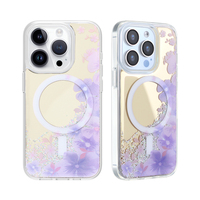 Fabricants de sources Miroir galvanisé magnétique pour Iphone14 15pro 1.5m Anti Shock UV Printing Follower Phone case pour iPhone 15 13pro Max