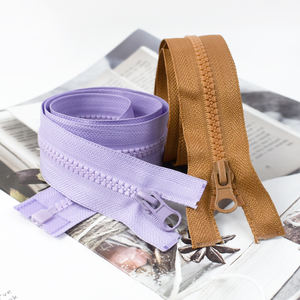 Deepeel AP177 5 # accessoires de couture fermeture éclair à extrémité ouverte pour la couture veste manteau tailleur vêtements sacs fermeture éclair <span class=keywords><strong>Kit</strong></span> de réparation fermetures éclair résine - Product Image 5