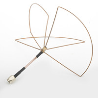Antenne FPV Cloverleaf 1,2 GHz 2,4 GHz à polarisation circulaire, omnidirectionnelle à trois ou quatre pales, longue portée pour drone FPV, VTX, lunettes FPV
