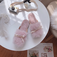 Échantillon gratuit, dernier design, logo, pantoufles plates pour femme, pantoufles d'hiver pour femme, pantoufles/sandales personnalisées