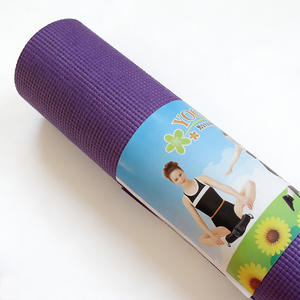 Tapete de <span class=keywords><strong>Yoga</strong></span> de PVC de Alta Densidad de 6mm, Tapete de <span class=keywords><strong>Yoga</strong></span> Deportivo de PVC para Estudio, Tapete de Ejercicio con Logotipo Personalizado para <span class=keywords><strong>Principiantes</strong></span>, Alta Calidad Premium, Venta al Por Mayor - Product Image 4