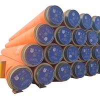 Tuyau/Conduit/Tube d'isolation en mousse de polyuréthane PE pré-isolé à enrobage direct, conductivité thermique 0,033 W/mK, pression de service 2,5 MPa