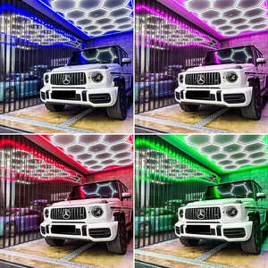 Factory-Sold Home &amp; Commercial Honeycomb LED Light System Hex LED Worklights for Garage &amp; Workshop - Product Image 6