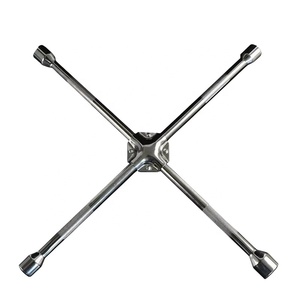 Clé à douille croisée professionnelle 17-19-21-23 mm pour démontage de pneus, outil manuel - Product Image 2