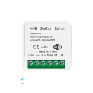 16a Mini Smart Wifi Zigbee Diy Switch Ondersteunt <span class=keywords><strong>2</strong></span>-weg Smart Domotication Module Werkt Met Smart Life Alexa Google Home App - Product Image 1