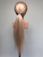 Têtes de mannequin européennes avec cheveux, prix de gros, pour la formation