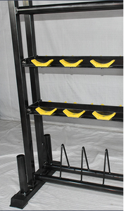 Support d'haltères support de stockage multifonctionnel support d'haltères stocker une variété de petits équipements - Product Image 3
