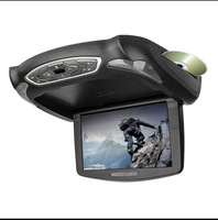 Écran de lecture TV/DVD de 10,1 pouces pour montage sur le toit de la voiture, avec transmetteur FM, carte SD, pour divertissement et jeux en hauteur, fabriqué par Eidada Factory