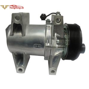 Compresseur de climatisation CR12S 7PK pour Nissan <span class=keywords><strong>Navara</strong></span> Frontier <span class=keywords><strong>D40</strong></span> 2.5 2009-2015 92600-EB40B 92600EB40E 92600EB400 92600-EB70A 92600EB70A - Product Image 2