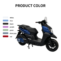 Moto électrique économique 72V 2000W, système électrique de moto, exportation vers l'Amérique du Sud