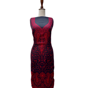 Custom Jacquard Jamawar Suits <b>for</b> Women Luxury Woven Fabric Traditional Fashion Dress OEM ODM Private Label Wholesale Supply - Product Image 3