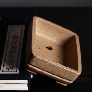 Maceta Rectangular para Bonsái de Arcilla Morada Hecha a Mano, Recipiente para Plantas de Alta Calidad - Product Image 4