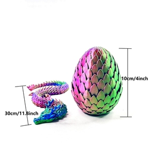 3D Printed PLA Dragon Eggs Articulated Dragons Kids Birthday Anniversary Party Favors <b>Pinata</b> <b>Filler</b> Easter Gift Toys Home - Product Image 2