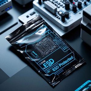 Dimensiones personalizadas Anti-Estático EMI Blindaje Huecograbado Impreso Bolsa Ziplock Capa conductora para componentes electrónicos aeroespaciales - Product Image 2