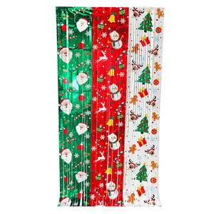 Cortina de Flecos Metálicos con Diseño de Caricaturas y Colores Vibrantes para Decoración de Fondo en Fiestas Infantiles, Cumpleaños y Día del Niño - Product Image 5