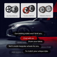 Rines de Aleación de Aluminio Forjado de 1 Pieza, de 17-24 Pulgadas, 5x108/5x112/5x114.3/5x120, Compatibles con Geely, Lynk & Co, BMW