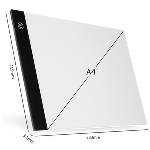 A4 Leuchtbrett-Pads für Malerei und Digitale Zeichentabletts LED-Beleuchtungstafel - Product Image 3