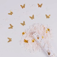 Fournitures pour fêtes de mariage, lance-confettis manuel, accessoires de célébration de mariage, canon à confettis coloré à main