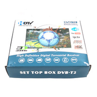 Receptor de TV Digital Terrestre DVB T2 1080p para Singapur, Malasia, Tailandia, Indonesia, África, Colombia
