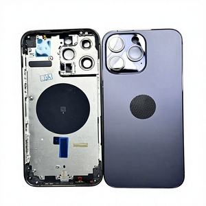 Coque arrière en verre pour batterie pour <span class=keywords><strong>iPhone</strong></span> 6, 6s, 7, 8 Plus, compatible avec <span class=keywords><strong>iPhone</strong></span> X, XR, XS <span class=keywords><strong>Max</strong></span>, <span class=keywords><strong>11</strong></span>, 12, 13, 14 Pro <span class=keywords><strong>Max</strong></span>. - Product Image 2