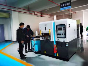 Tự động Silicone phù hiệu Máy in nhãn Báo Chí T-Shirts 3D Silicone truyền nhiệt nhãn dán sản xuất máy - Product Image 6