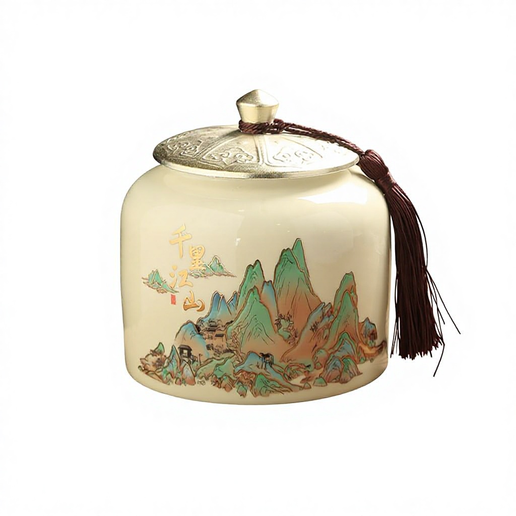 Couvercle plaqué or, 950 ml