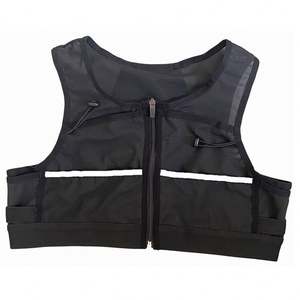 Veste de travail en néoprène unisexe pour femme, réfléchissante, avec ceinture ajustable, gilet de course, porte-téléphone - Product Image 4