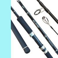 Joran Pancing Newbility ALIVIO Hard Long Casting 2.1m 2.4m 2.7m 3m Tersedia Murah Serat Karbon 2 Seksi Spinning