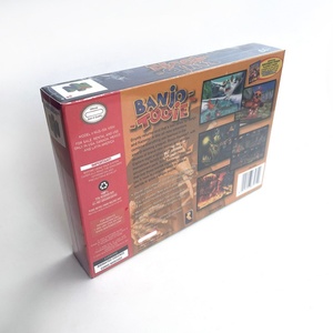 Top Quality Banjo Tooie Box Thick Cardboard with Tray <b>Game</b> Cartridge Replacement Box for N64 - Product Image 3
