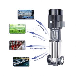 Bomba Centrífuga Vertical Cdl(f), Bombas de Agua de Superficie Multietapa, Bomba Eléctrica Multietapa - Product Image 4