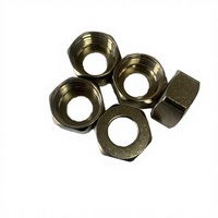 JiuRui Écrou hexagonal en acier inoxydable 201 poli pour raccord de tuyau tressé, raccord de tuyau flexible, écrous de plomberie, CLASSE 4 1/2, filetage gauche