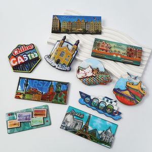 कस्टम संग्रहणीय स्मृति चिन्ह और उपहार चुंबकीय रेफ्रिजरेटर स्टिकर लकड़ी के फ्रिज के साथ लकड़ी के फ्रिज चुंबक - Product Image 6