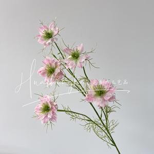 ดอกไม้ประดิษฐ์ ดอกไม้บานสะพรั่ง 005 ดอกไม้ผ้าไหม ตกแต่งงานแต่งงาน ดอกไม้จำลองคุณภาพสูง ก้านเดี่ยว - Product Image 2