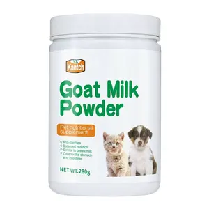 חיות מחמד עיזים אבקת חלב לחיות מחמד תזונתי מאוזן נגד שלשולים תוסף עבור כלבים וחתולים