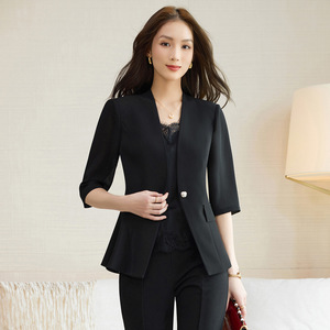 Women's Yellow Blazer 2026 Spring New Style High-End Casual Trendy Suit Jacket - Product Image 3