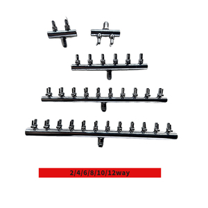 2/4/6/8/10/12way Aquarium phụ kiện kim loại điều khiển âm lượng không khí Van không khí nhà phân phối một cách trong các phụ kiện - Product Image 6