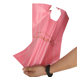 Bolsas de Plástico PE con Refuerzo Lateral para Prendas y Accesorios de Procesamiento, Bolsas de Regalo para Calcetines con Impresión en Huecograbado - Product Image 4