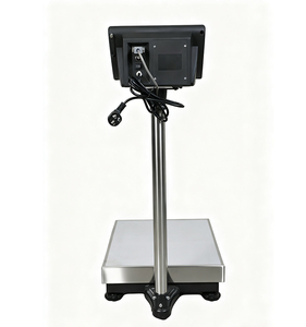 औद्योगिक डिजिटल वेट प्लेटफॉर्म बेंच ने 40*50 सेमी 150 किलोग्राम क्षमता 10 ग्राम सटीकता एलसीडी/नेतृत्व/टच स्क्रीन - Product Image 6