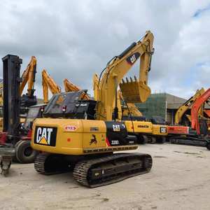 Excavatrice sur chenilles d'occasion de 20 tonnes avec moteur d'origine, boîte de vitesses, pompe PLC et roulement à vendre pour 320D 320D2 - Product Image 3