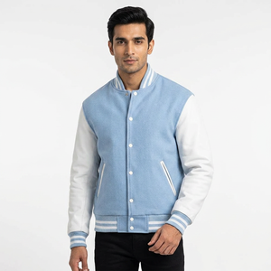 Jacket <b>Coats</b> High Street Hip Hop Baseball Uniforms Street Casual Fashion College Uniform Varsity - Product Image 1