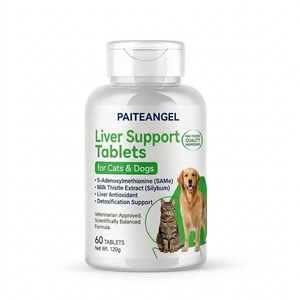 <span class=keywords><strong>Compresse</strong></span> Premium per il Supporto del Fegato di Animali Domestici, Integratore SAMe e Cardo Mariano per Cani e Gatti, OEM Private Label - Product Image 6